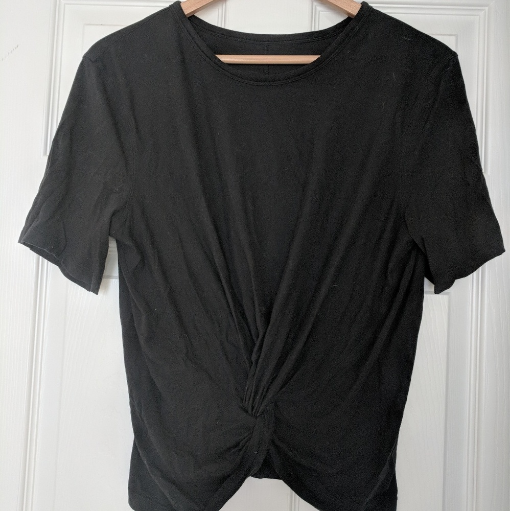 Lululemon Knot Front Tee